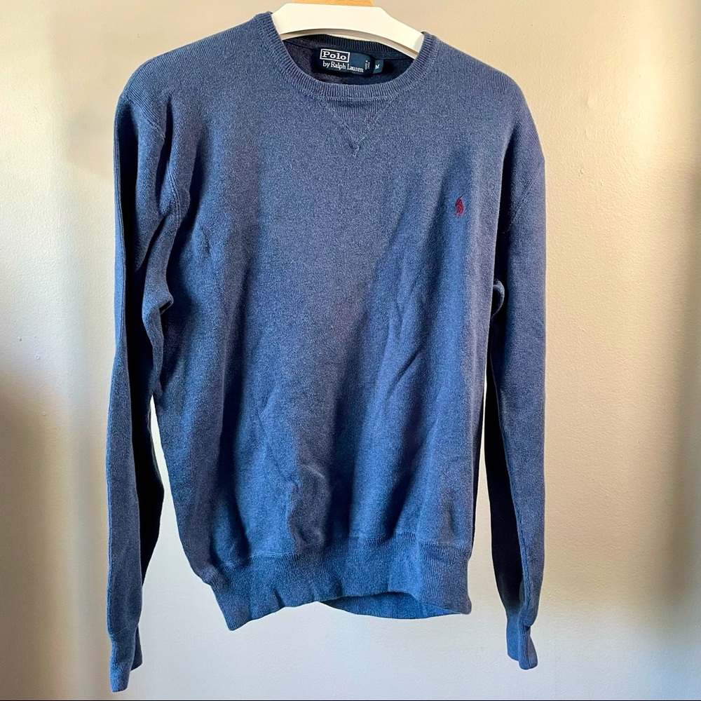 Polo by Ralph Lauren Navy Blue Sweat Shirt / Sweater